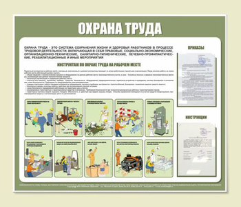 С01 Стенд охрана труда (1200х1000 мм, Пластик ПВХ 3 мм, Прямая печать на пластик) - Стенды - Стенды по охране труда - Магазин охраны труда ohranatruda-shop.ru